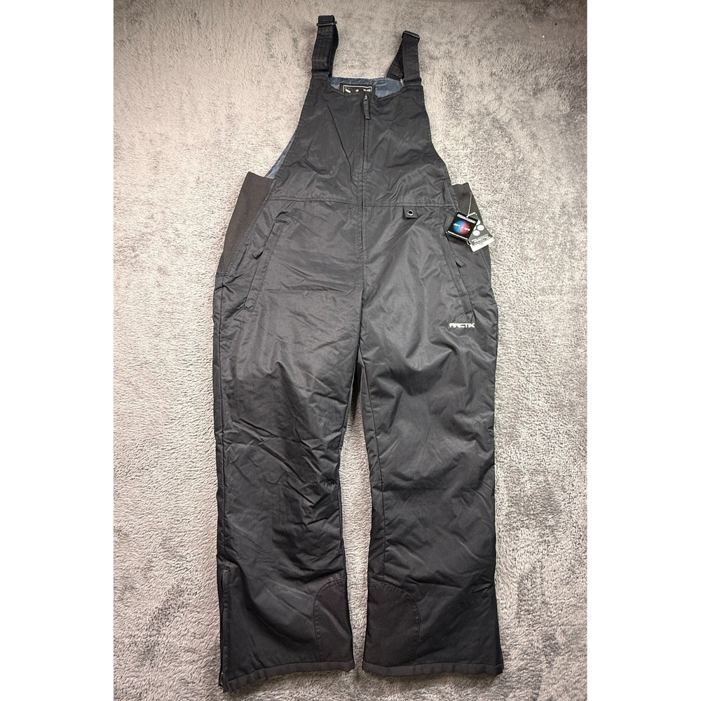Arctix Womans Essential Bib Insulated Snow Bib Overall XL 29" Inseam Black NWT